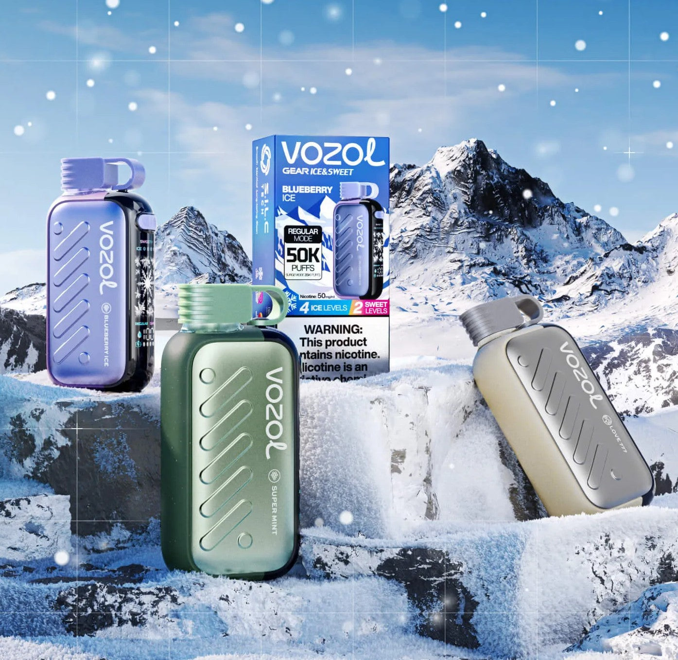 Vozol Gear Ice&Sweet 50000 Puffs